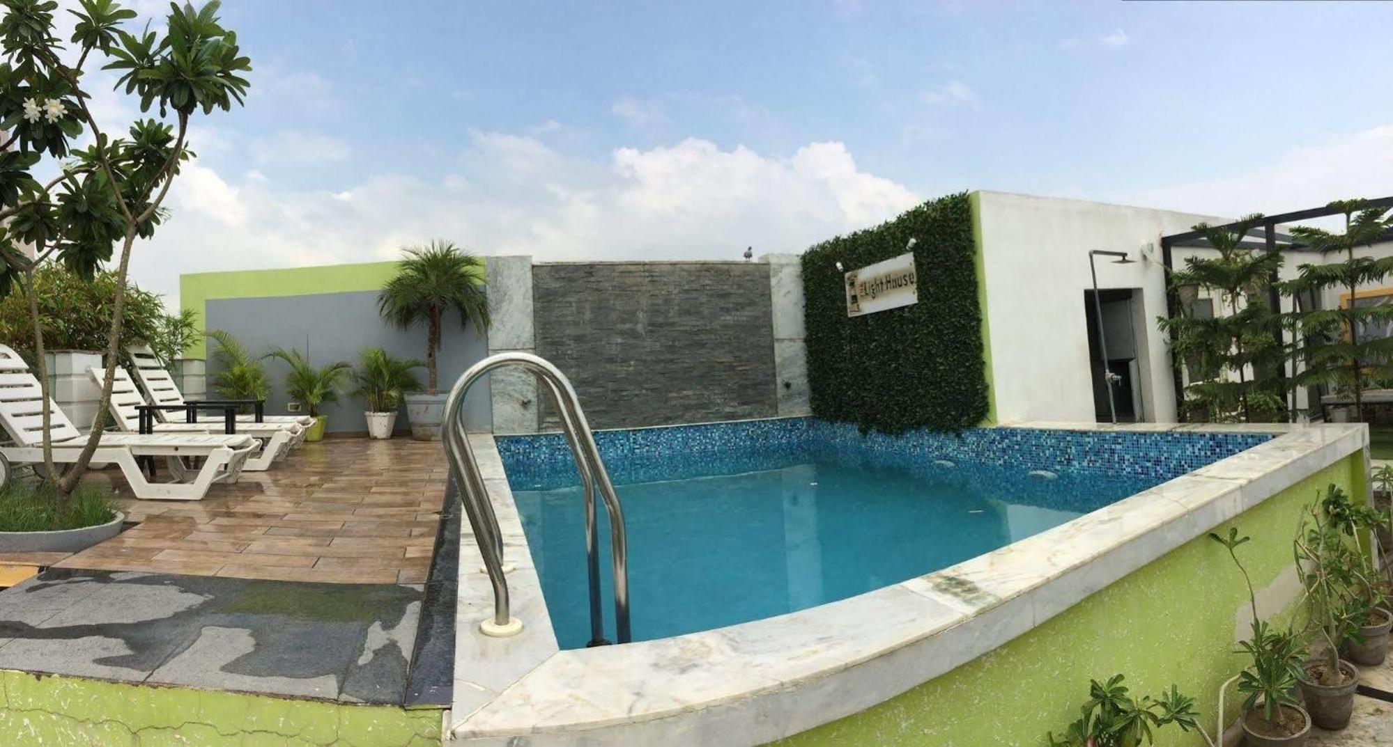 Hotel Sahibs Lighthouse - Swimming Pool Agra  Extérieur photo